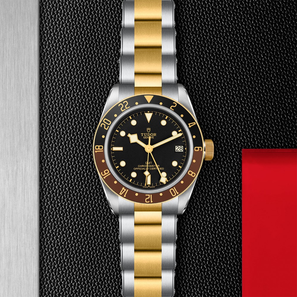 TUDOR Black Bay GMT Watch - M79833MN-0001 at Kerns Fine Jewelry
