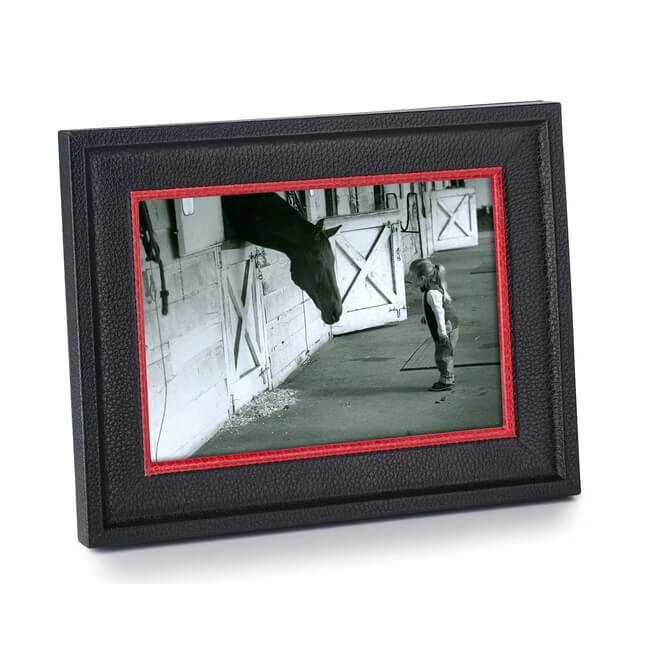 4x6 Taupe Calfskin Frame
