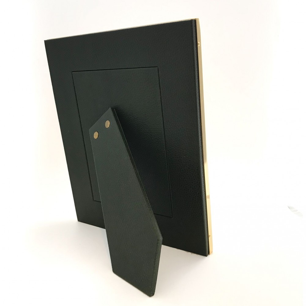 8x10 Malachite & 24K Gold Plated Frame