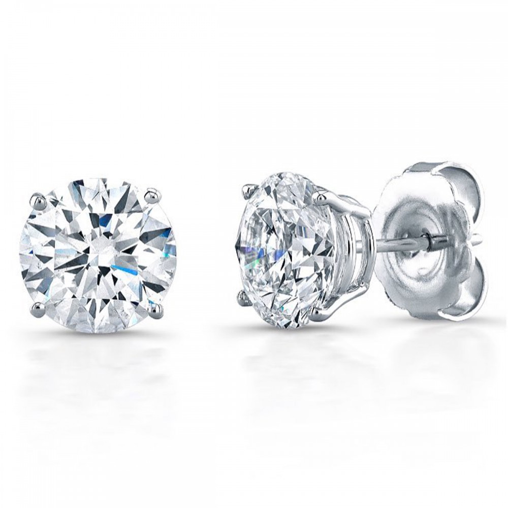 Diamond Stud Earrings
