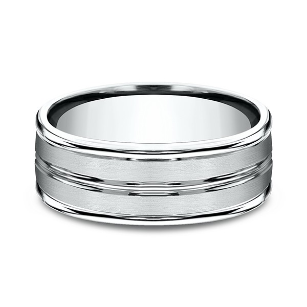 Comfort-Fit Design Wedding Band