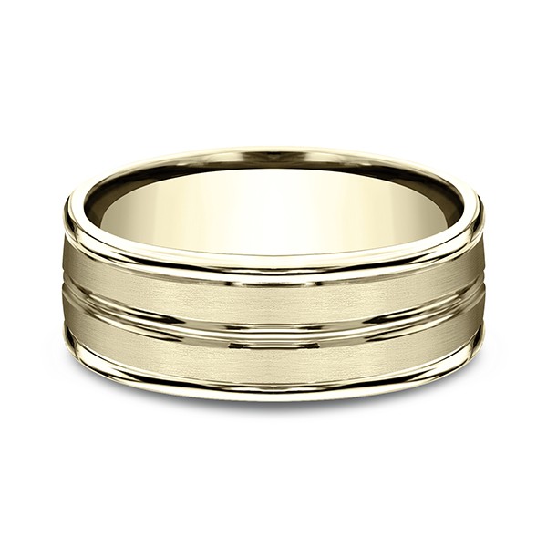Comfort-Fit Design Wedding Band