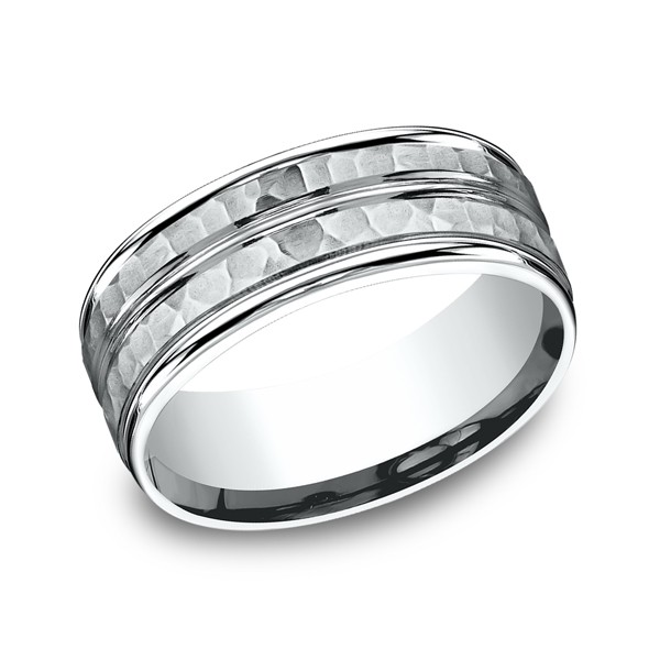Comfort-Fit Design Wedding Ring
