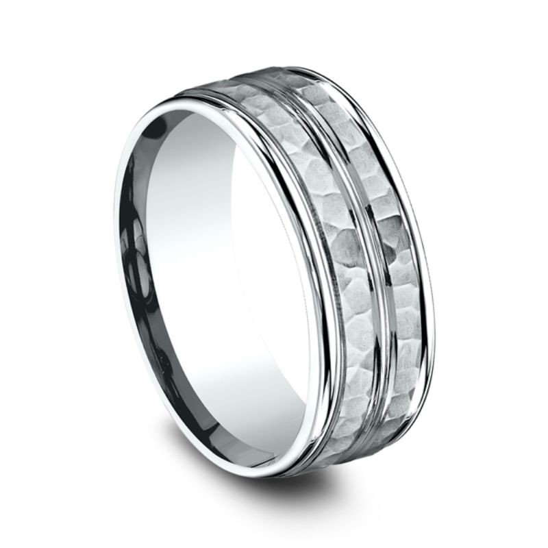 Comfort-Fit Design Wedding Ring