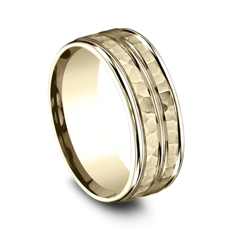 Comfort-Fit Design Wedding Ring