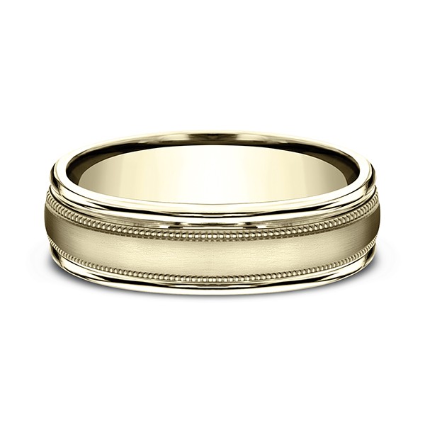 Comfort-Fit Design Wedding Band