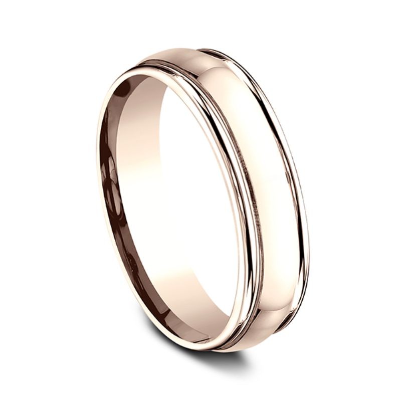 Comfort-Fit Design Wedding Band