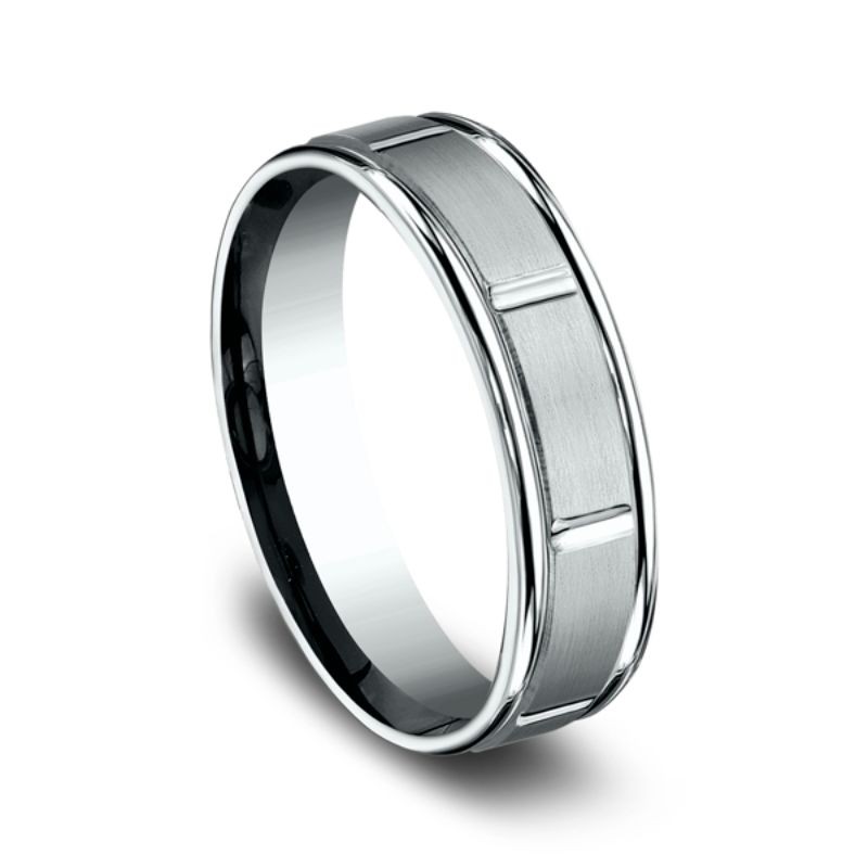 Comfort-Fit Design Wedding Ring