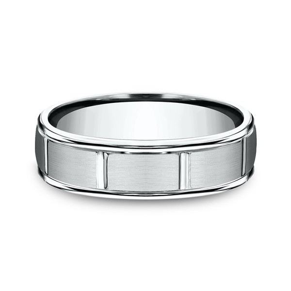 Comfort-Fit Design Wedding Ring