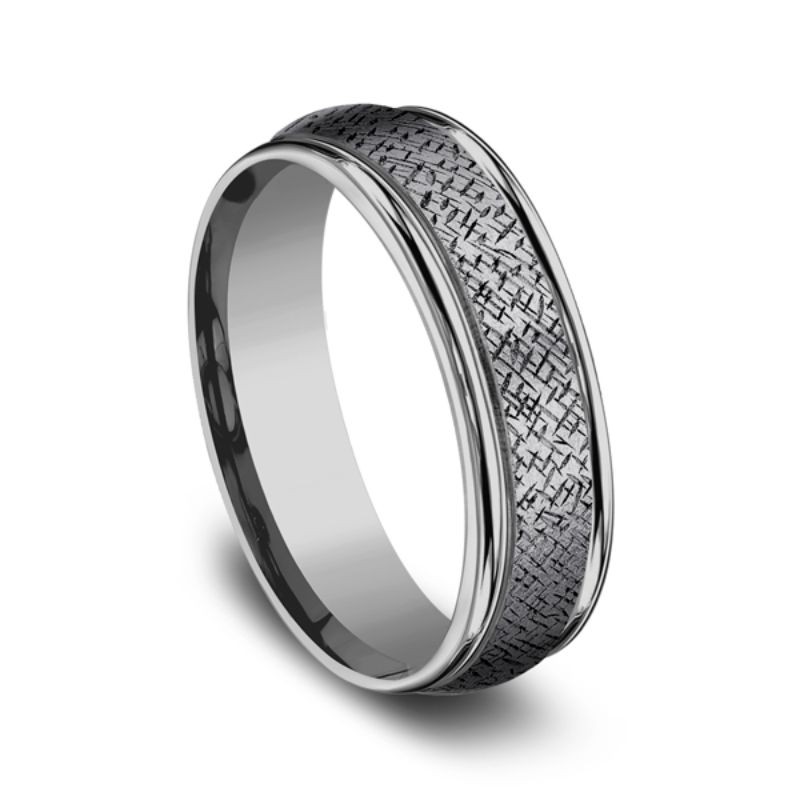 Tantalum Comfort-fit wedding band