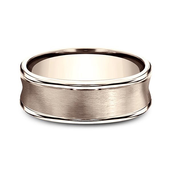 Comfort-Fit Design Wedding Band