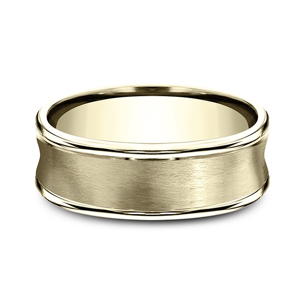 Comfort-Fit Design Wedding Band