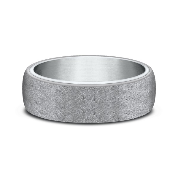 Ammara Stone Comfort-fit Design Wedding Ring