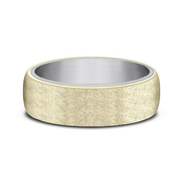 Ammara Stone Comfort-fit Design Wedding Ring