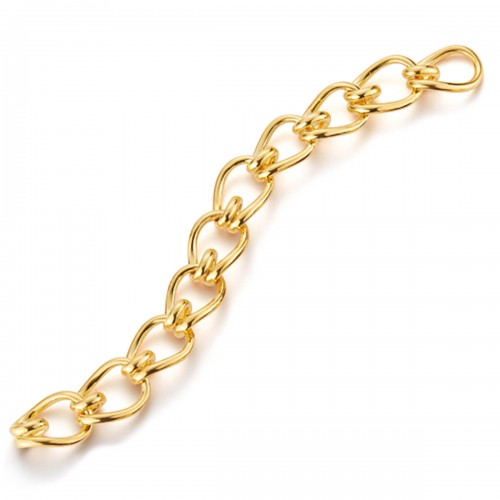 Seaman Schepps 22K Mousetrap Medium Link Bracelet