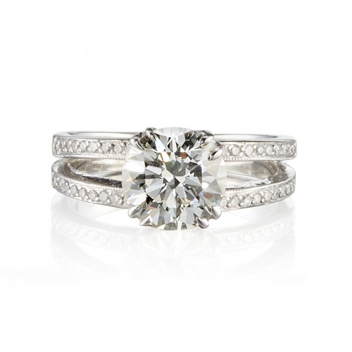 Platinum Diamond Ring