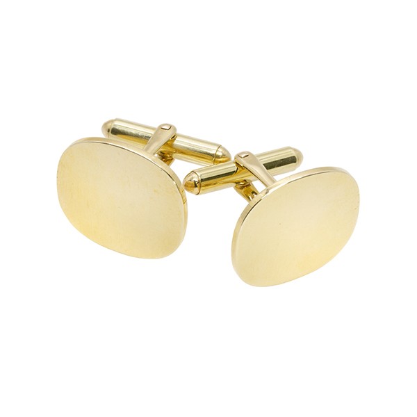 14K Engravable Cufflinks