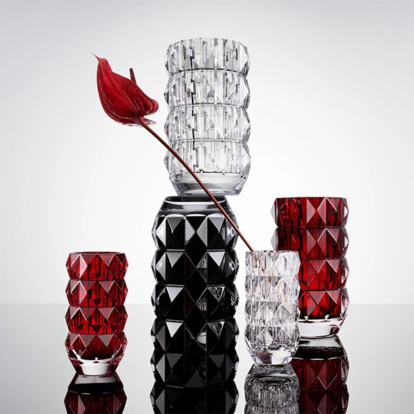 Baccarat Louxor Clear Round Vase