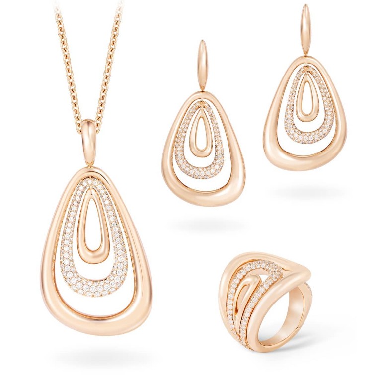 18K Diamond Pendant on Cable Chain