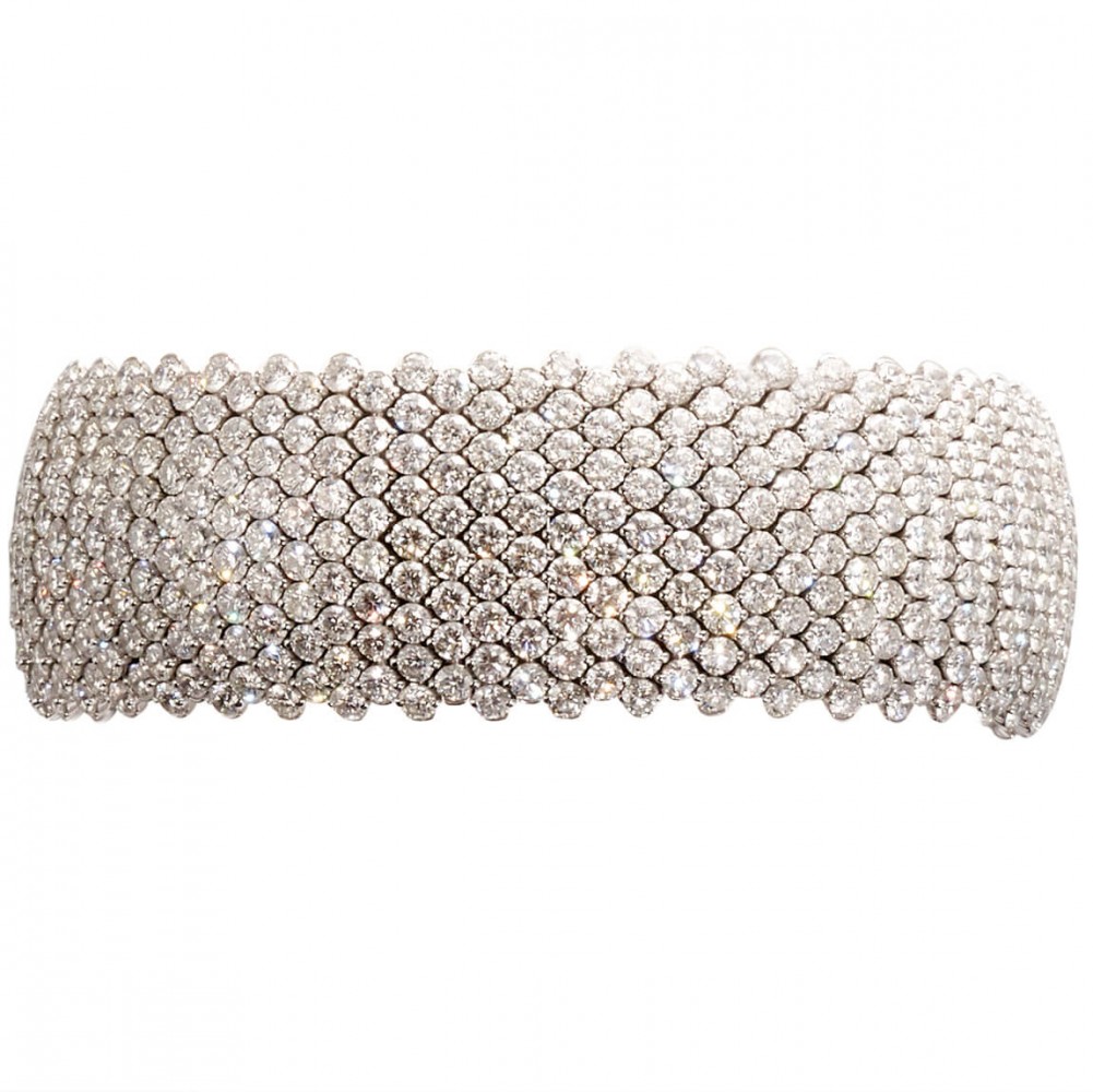 Expandable diamond bracelet Outlet