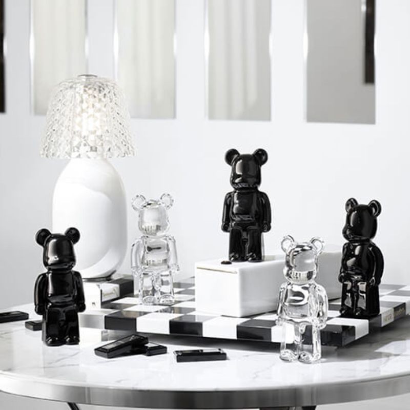 Baccarat Clear Be@rbrick