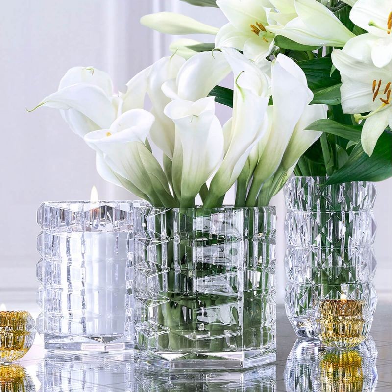 Baccarat Louxor Clear Round Vase