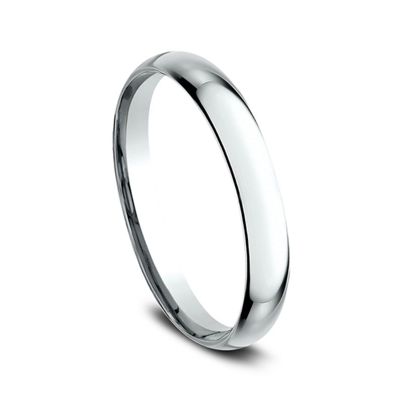 Standard Comfort-Fit Wedding Ring, Domed 2mm