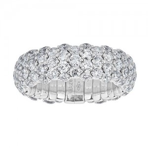 18K Diamond Expandable Ring