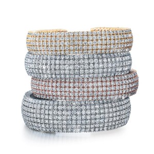 18K Diamond Cuff Bracelets