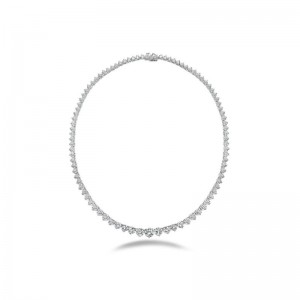 18K Diamond Riviera Necklace