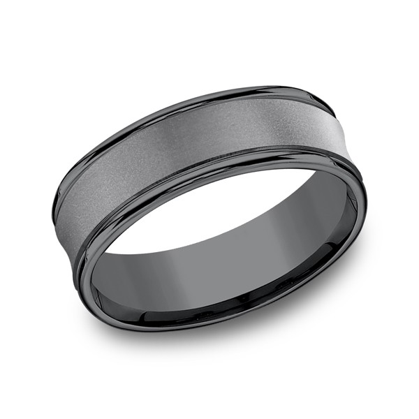 Tantalum Comfort-Fit wedding band