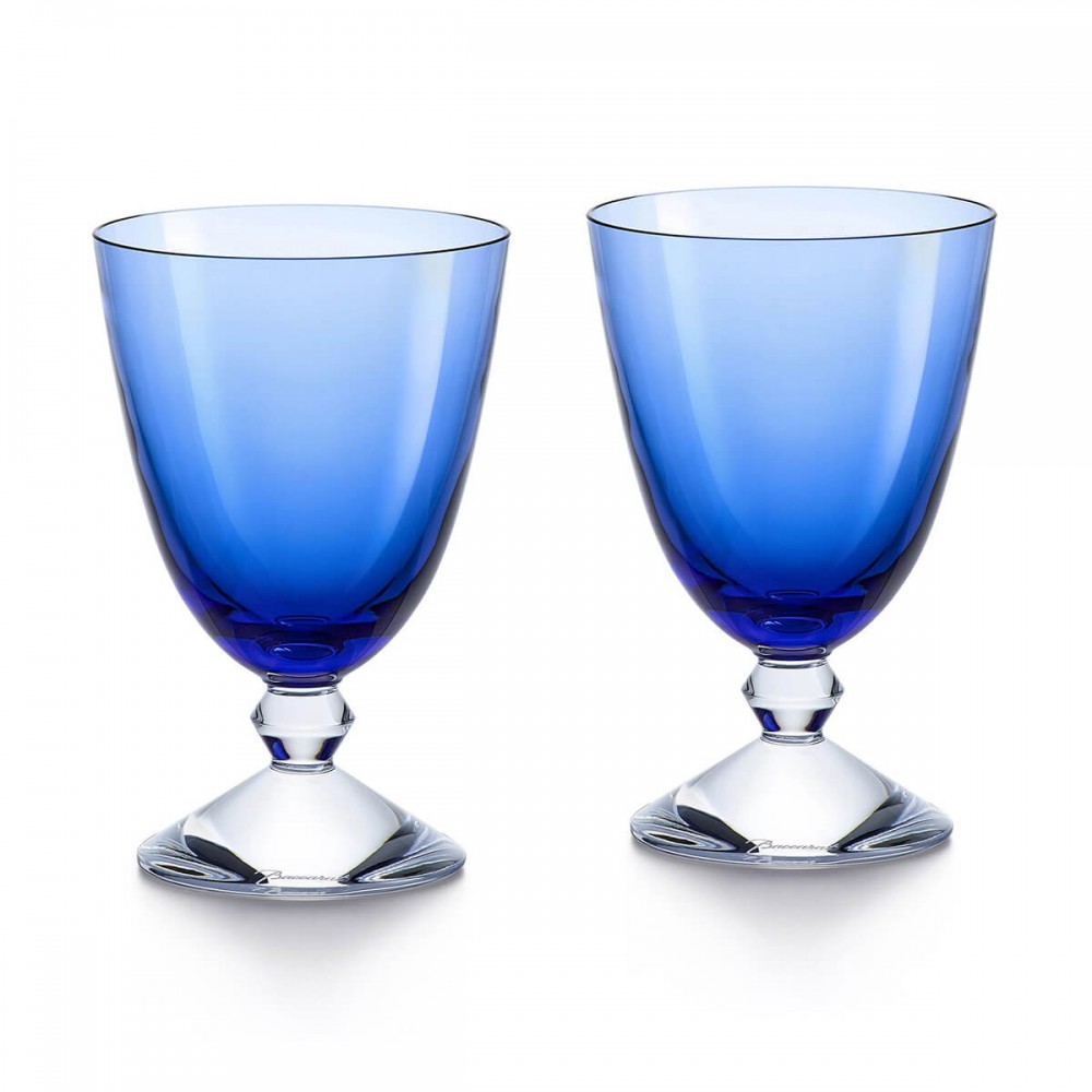 Baccarat Vega Small Glass Blue