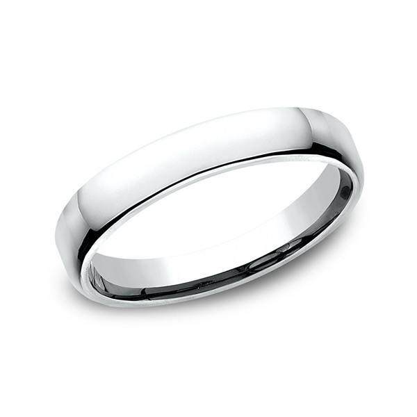 European Comfort-Fit Wedding Ring, 3.5mm