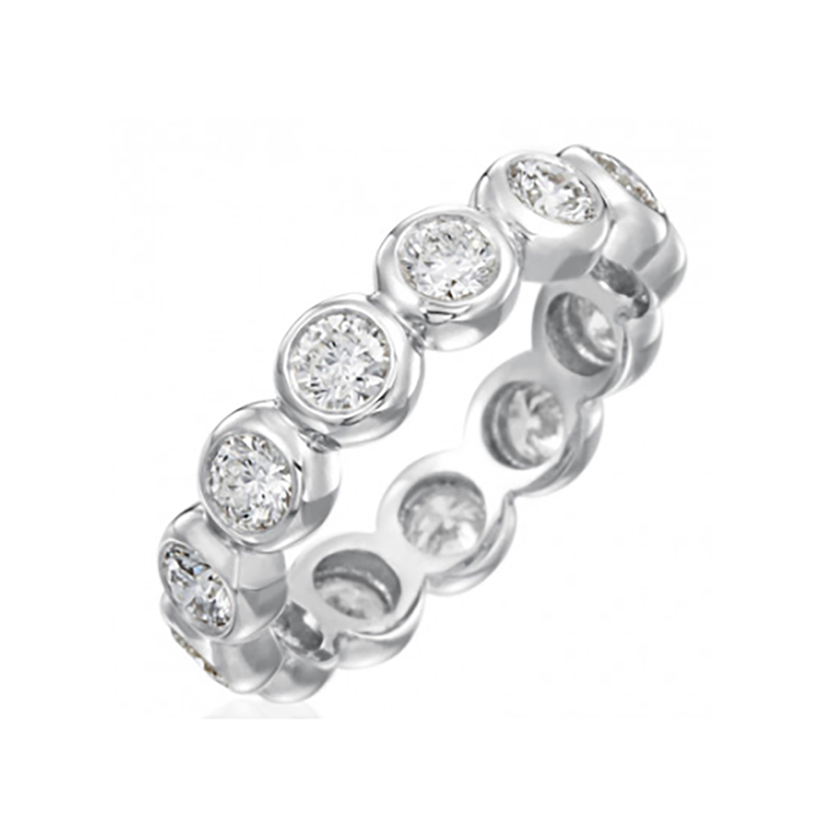 Gumuchian 18K Diamond Moonlight Eternity Band