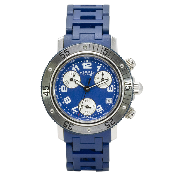 Pre-Owned Hermès Clipper Chronograph - 600-1727 display picture 3