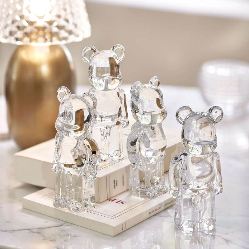 Baccarat Clear Be@rbrick
