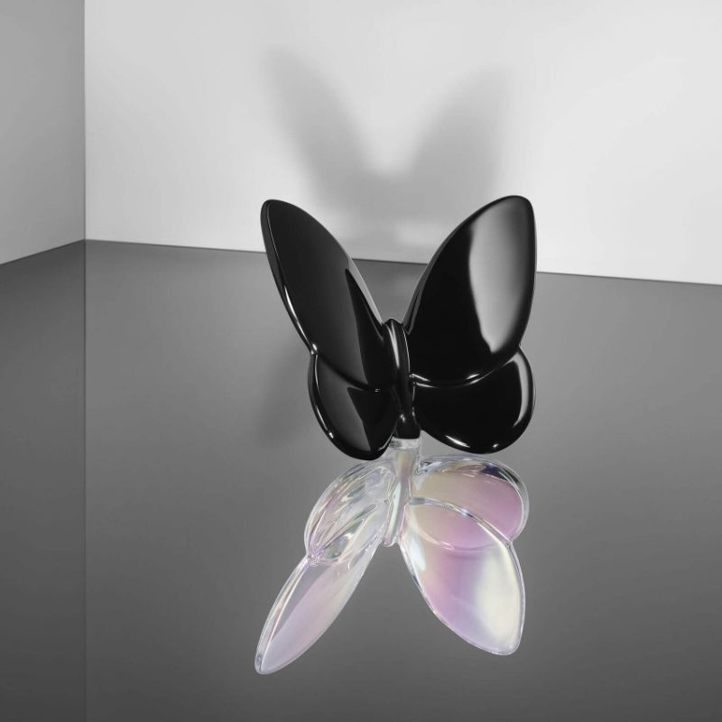 Baccarat Lucky Butterfly Black