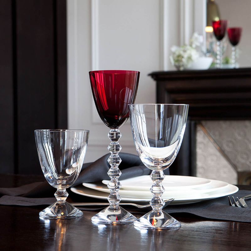 Baccarat Vega Small Glass Blue