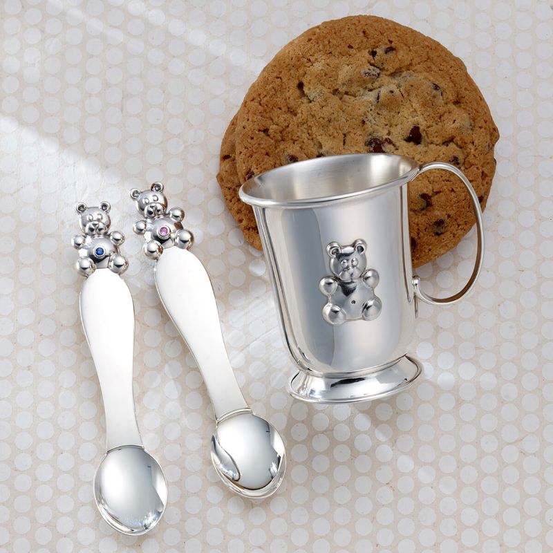 Tiny Tiffany Rabbit Baby Spoon in Sterling Silver, Size: 5.9 in.