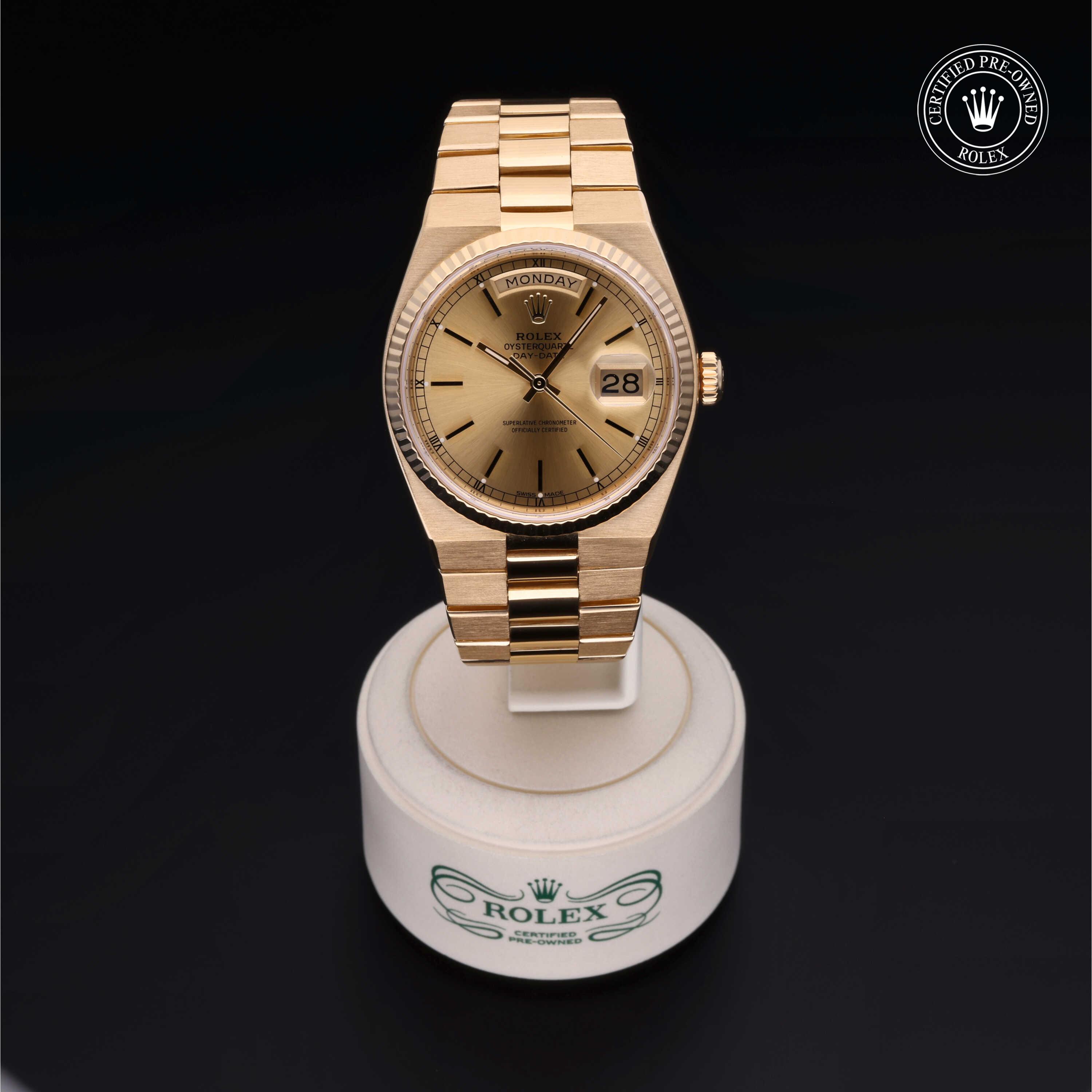 Oyster Quartz Day-Date 36