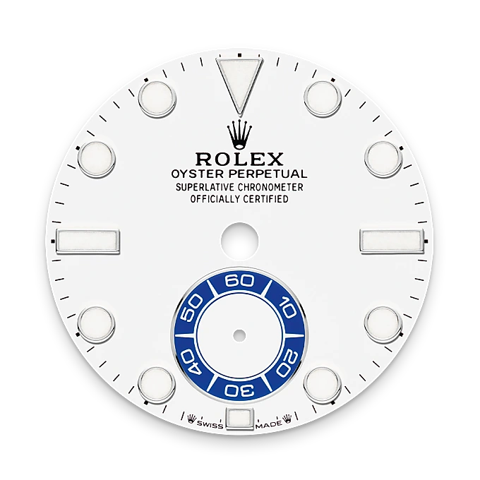 White dial